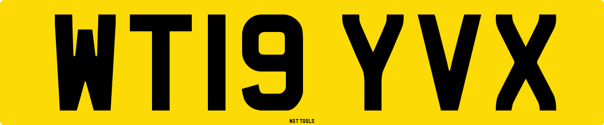 WT19YVX MOT Check
