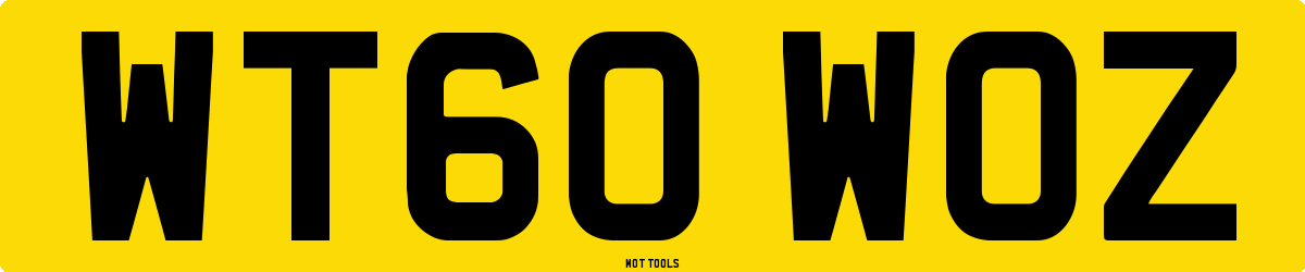WT60WOZ MOT Check