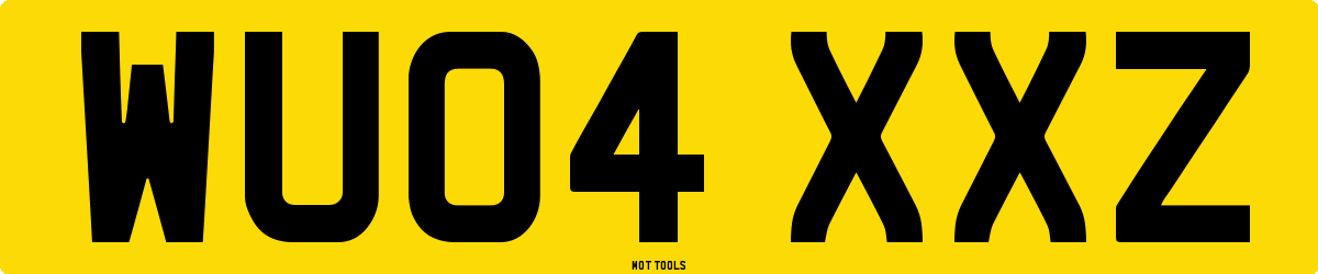 WU04XXZ MOT Check