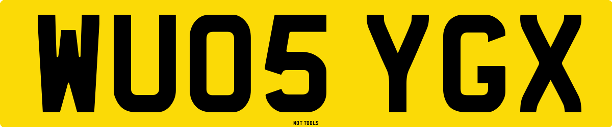 WU05YGX MOT Check