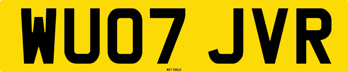 WU07JVR MOT Check