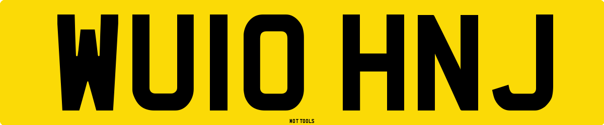 WU10HNJ MOT Check