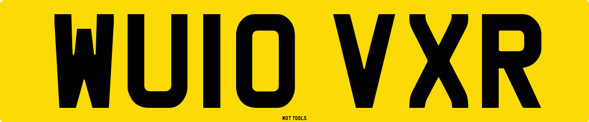 WU10VXR MOT Check