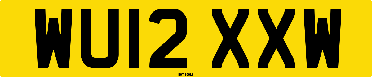 WU12XXW MOT Check