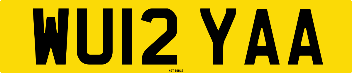 WU12YAA MOT Check