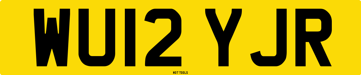 WU12YJR MOT Check