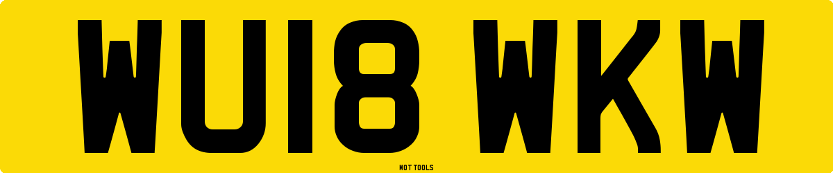 WU18WKW MOT Check