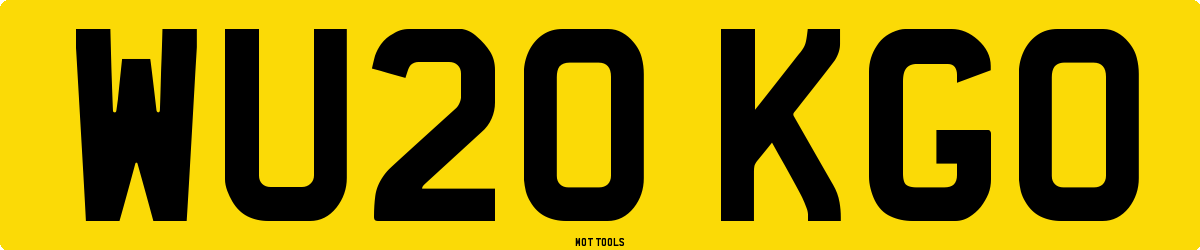 WU20KGO MOT Check