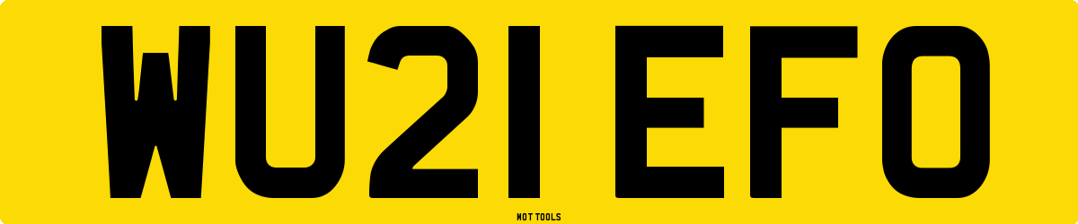 WU21EFO MOT Check