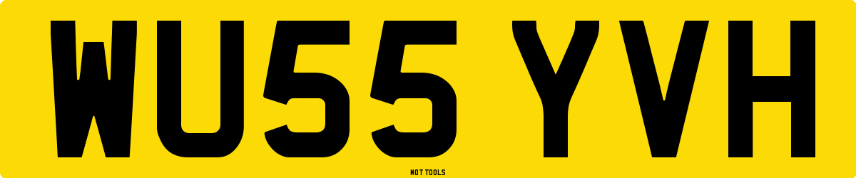 WU55YVH MOT Check