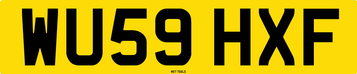 WU59HXF MOT Check