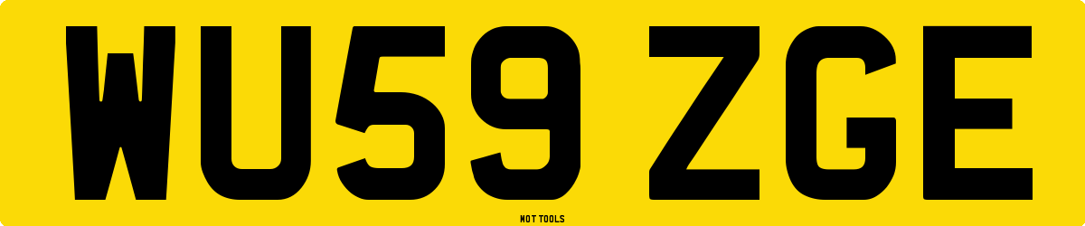WU59ZGE MOT Check