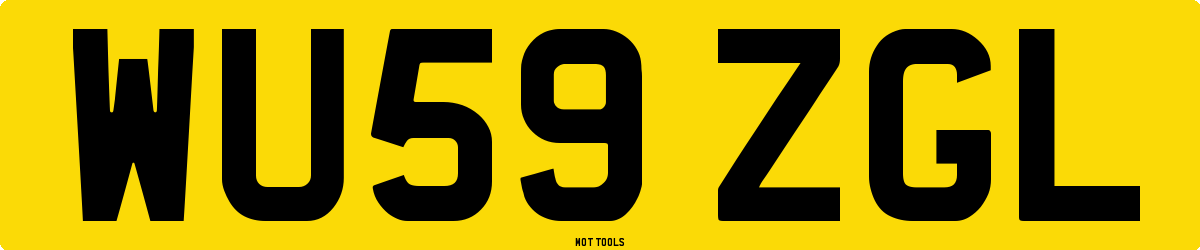 WU59ZGL MOT Check