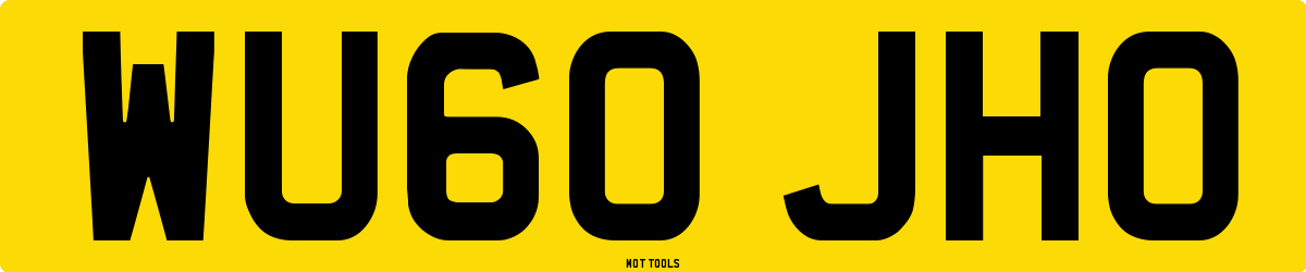 WU60JHO MOT Check
