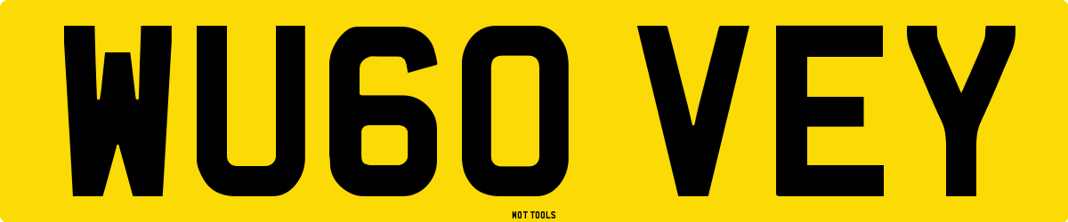 WU60VEY MOT Check