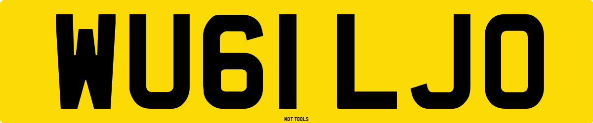 WU61LJO MOT Check