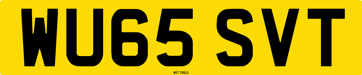 WU65SVT MOT Check