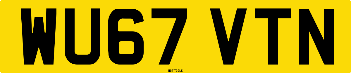 WU67VTN MOT Check