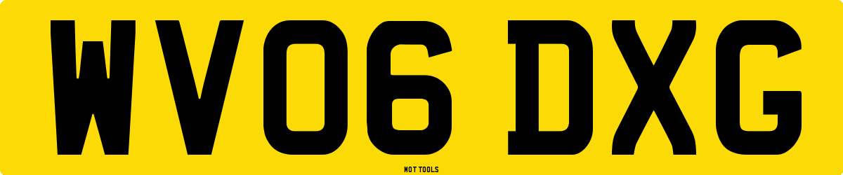 WV06DXG MOT Check