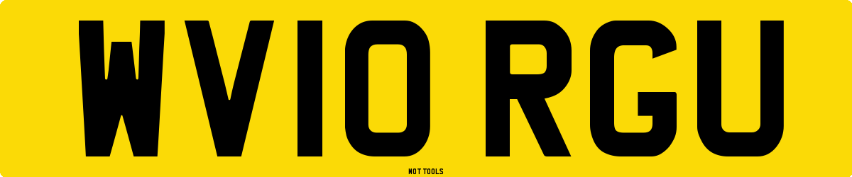 WV10RGU MOT Check