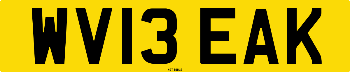 WV13EAK MOT Check