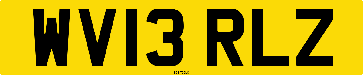 WV13RLZ MOT Check