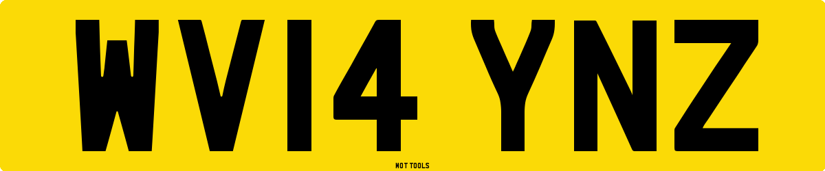 WV14YNZ MOT Check
