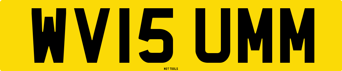WV15UMM MOT Check