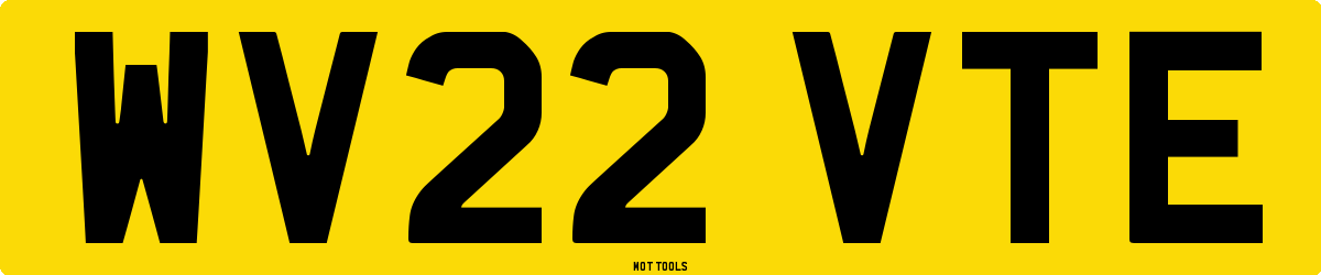WV22VTE MOT Check