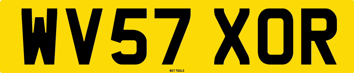 WV57XOR MOT Check