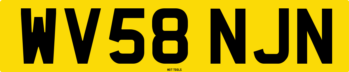 WV58NJN MOT Check