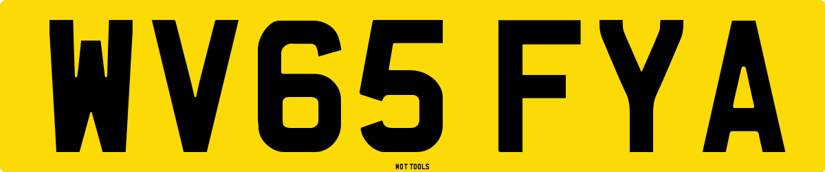 WV65FYA MOT Check