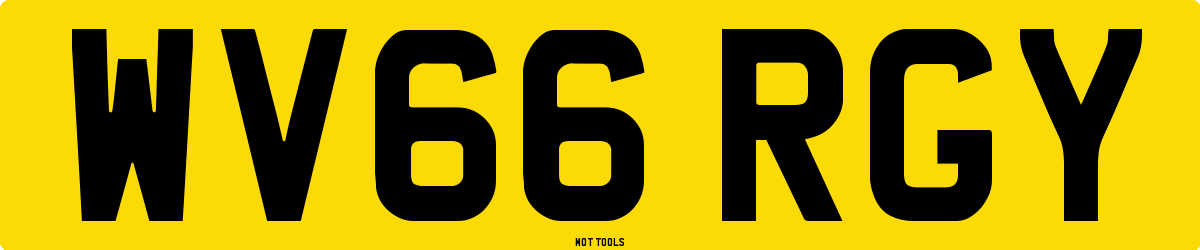 WV66RGY MOT Check
