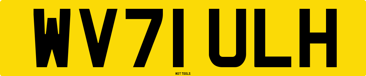 WV71ULH MOT Check