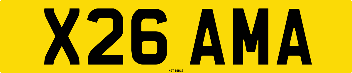 X26AMA MOT Check