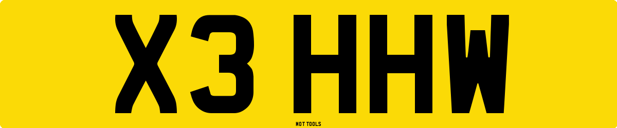 X3HHW MOT Check
