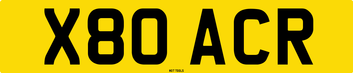X80ACR MOT Check
