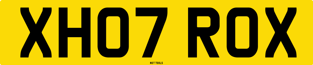 XH07ROX MOT Check
