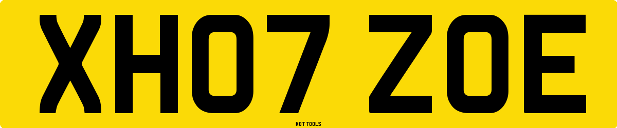 XH07ZOE MOT Check