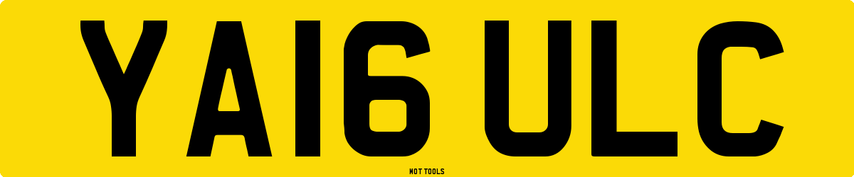 YA16ULC MOT Check