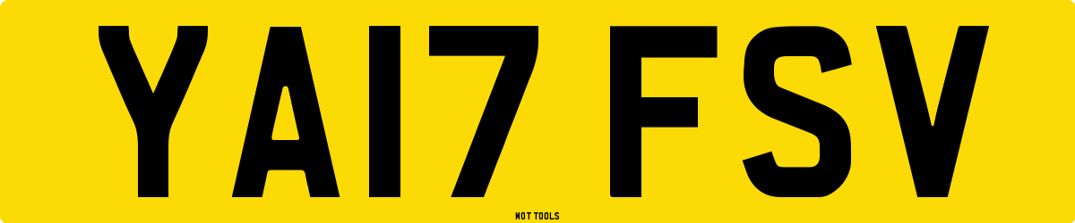 YA17FSV MOT Check