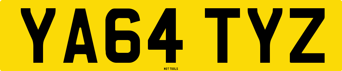 YA64TYZ MOT Check