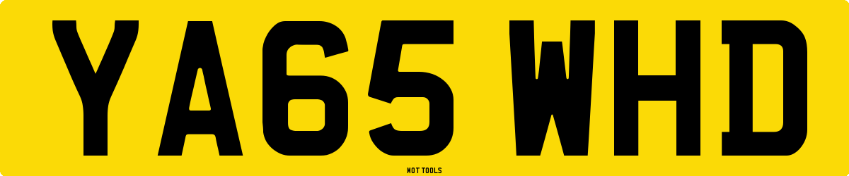 YA65WHD MOT Check