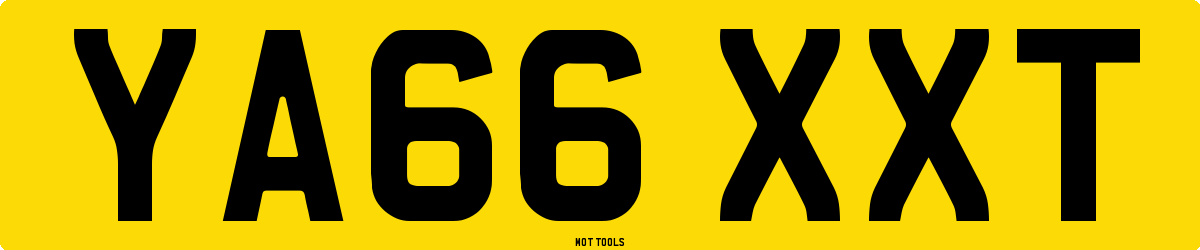YA66XXT MOT Check