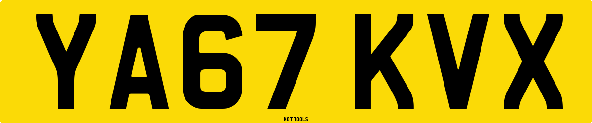 YA67KVX MOT Check
