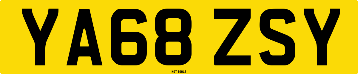 YA68ZSY MOT Check