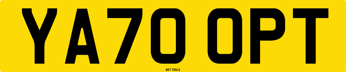 YA70OPT MOT Check