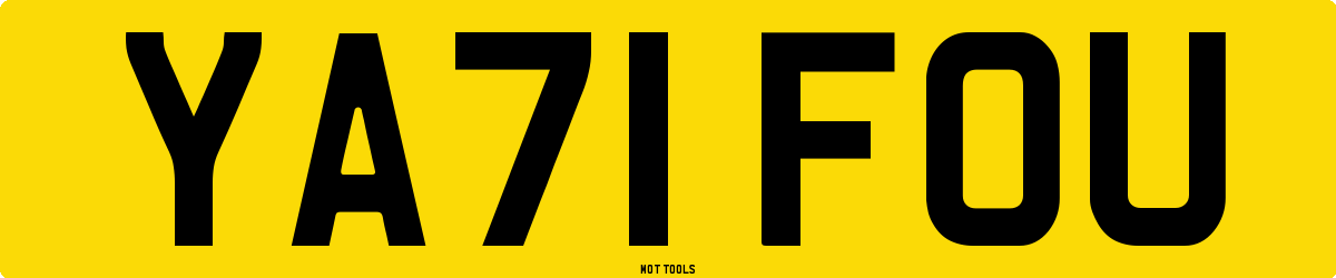 YA71FOU MOT Check