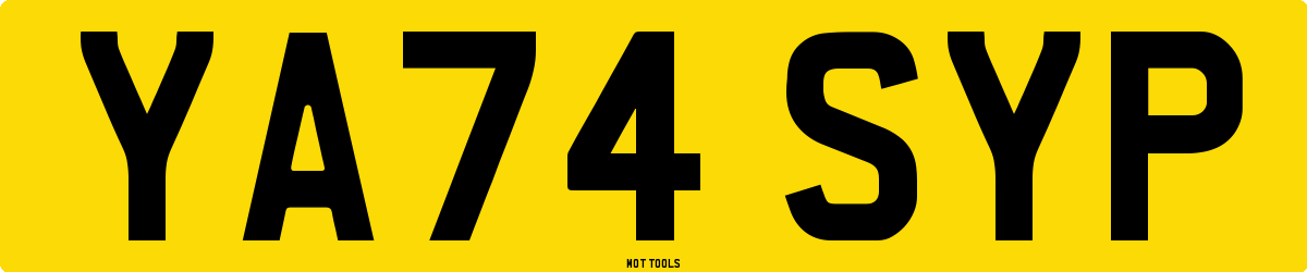 YA74SYP MOT Check