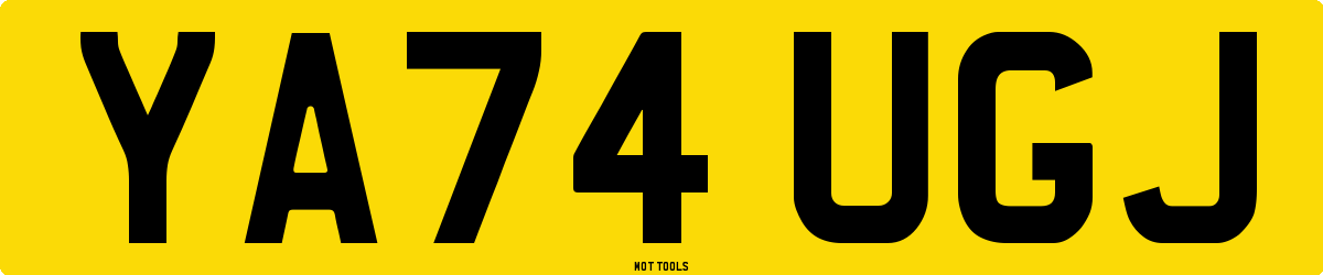 YA74UGJ MOT Check